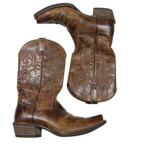 COPY - Ariat Alabama Western Brown Cowgirl Boots Womens Size 7B